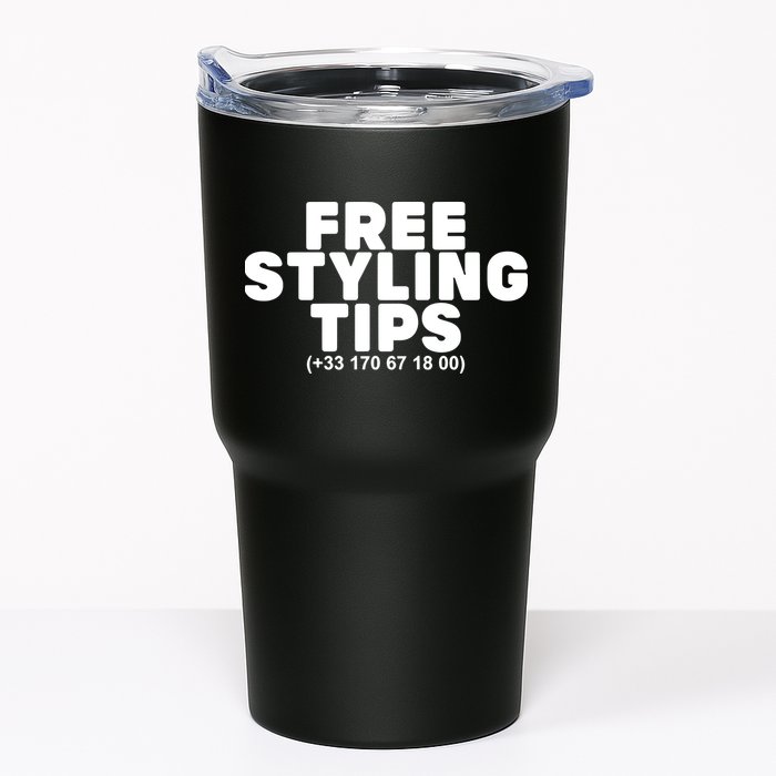 Joeyy On The Radar Wearing Free Styling Tips Tumbler