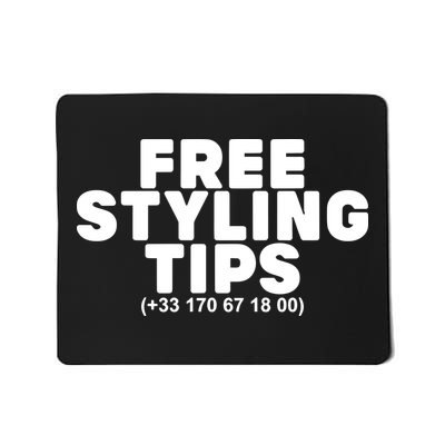 Joeyy On The Radar Wearing Free Styling Tips Mousepad