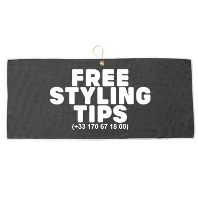 Joeyy On The Radar Wearing Free Styling Tips Large Microfiber Waffle Golf Towel