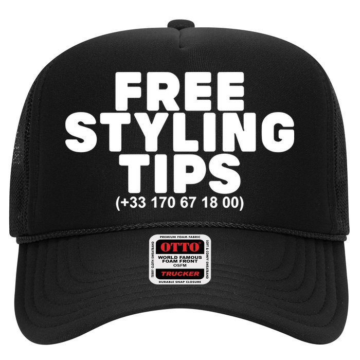 Joeyy On The Radar Wearing Free Styling Tips Trucker Hat
