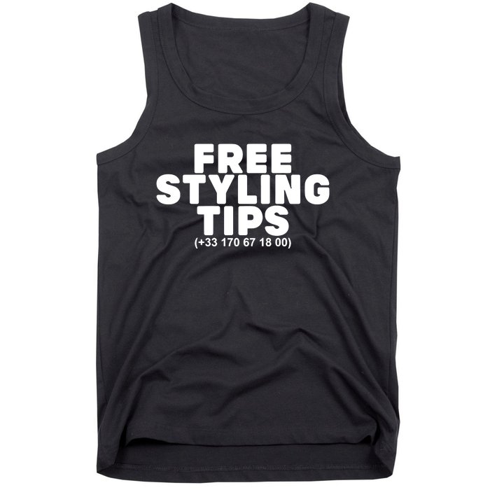 Joeyy On The Radar Wearing Free Styling Tips Tank Top