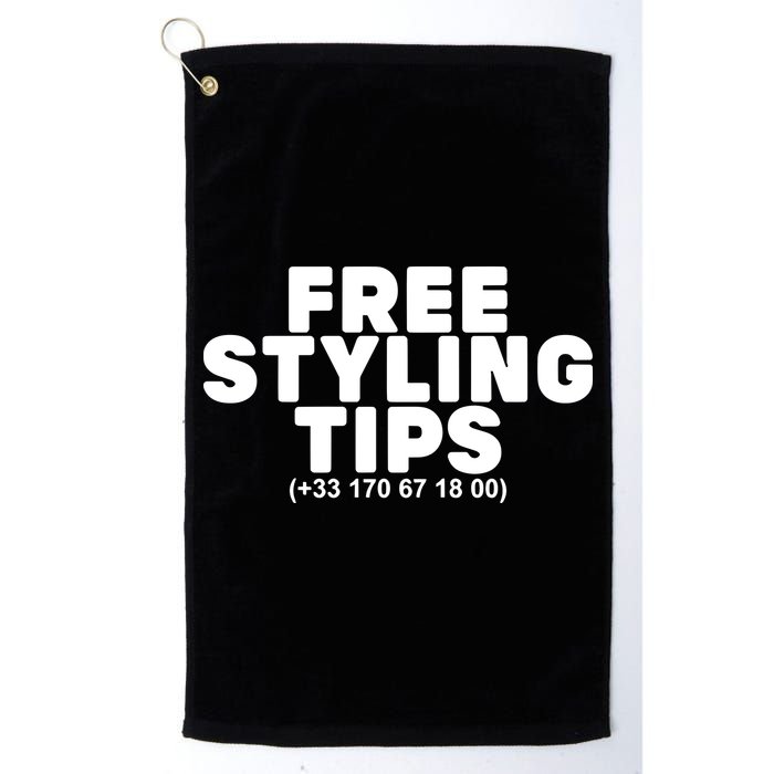 Joeyy On The Radar Wearing Free Styling Tips Golf Towel