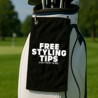 Joeyy On The Radar Wearing Free Styling Tips Golf Towel