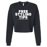 Joeyy On The Radar Wearing Free Styling Tips Cropped Pullover Crew