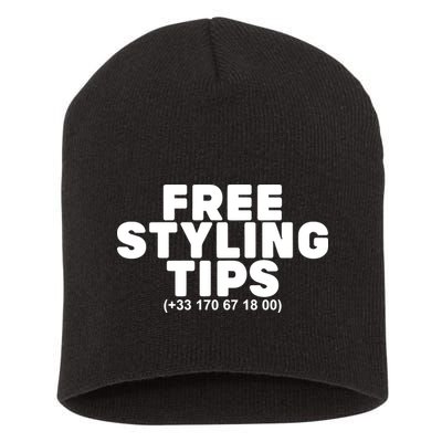 Joeyy On The Radar Wearing Free Styling Tips Short Acrylic Beanie