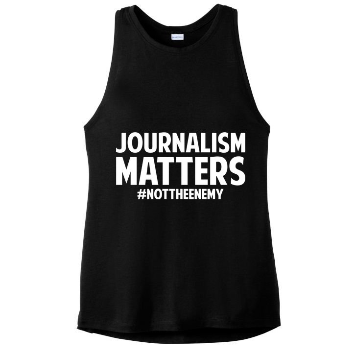 Journalism Matters Ladies PosiCharge Tri-Blend Wicking Tank