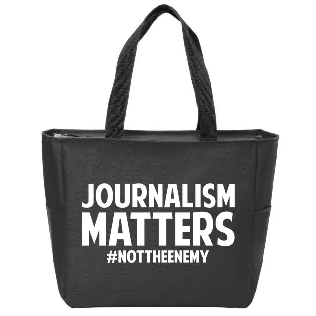 Journalism Matters Zip Tote Bag
