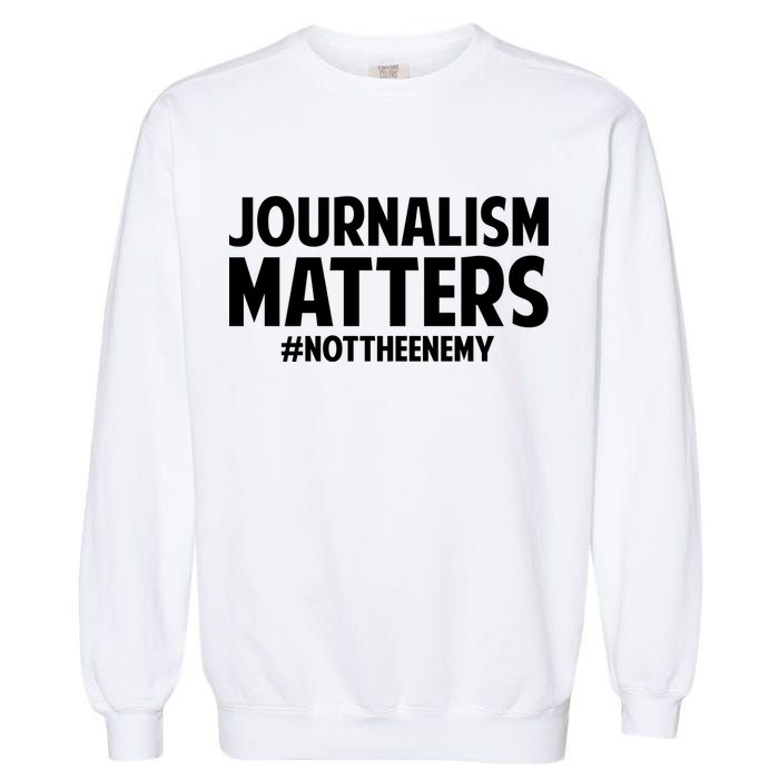 Journalism Matters Garment-Dyed Sweatshirt