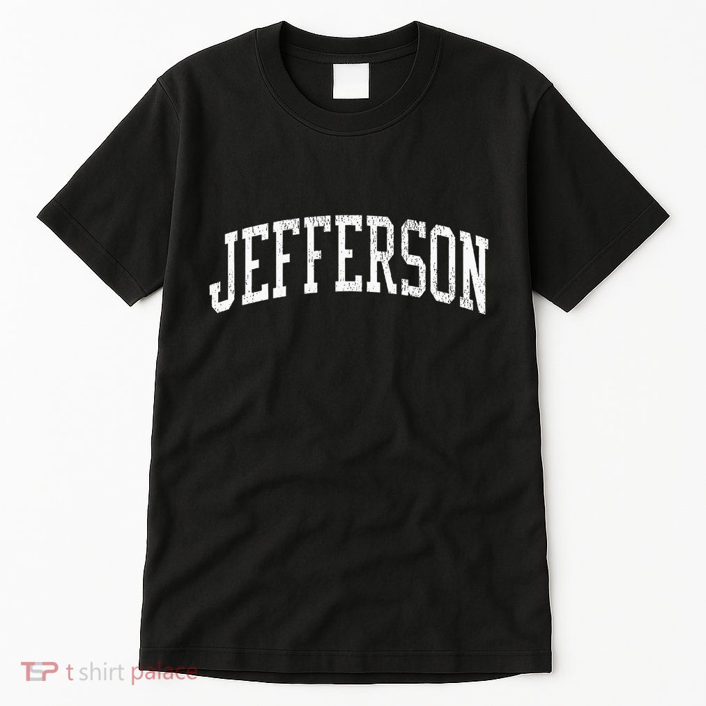 Jefferson Oh Vintage Athletic Sports Tall T-Shirt