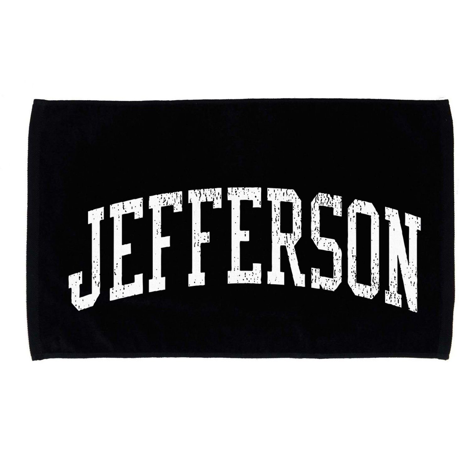 Jefferson Oh Vintage Athletic Sports Microfiber Hand Towel