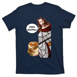 Jesus Omg Waffles T-Shirt