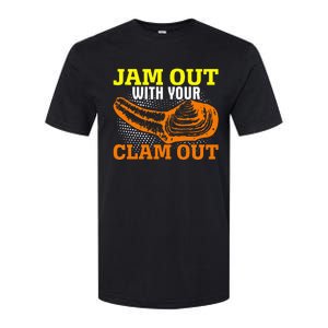 Jam Out With Your Clam Out Softstyle CVC T-Shirt