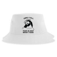 Jesus OMG YAll That Is Not What I Said Sustainable Bucket Hat