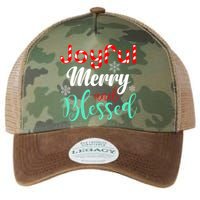 Joyful Merry And Blessed Legacy Tie Dye Trucker Hat