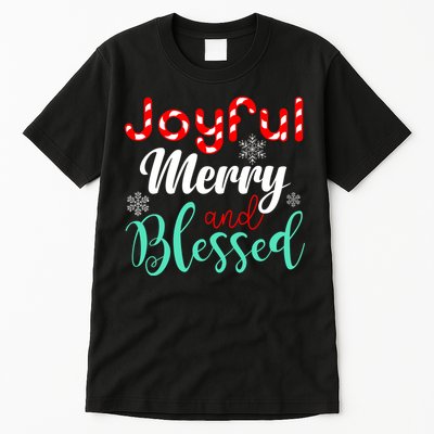 Joyful Merry And Blessed Tall T-Shirt