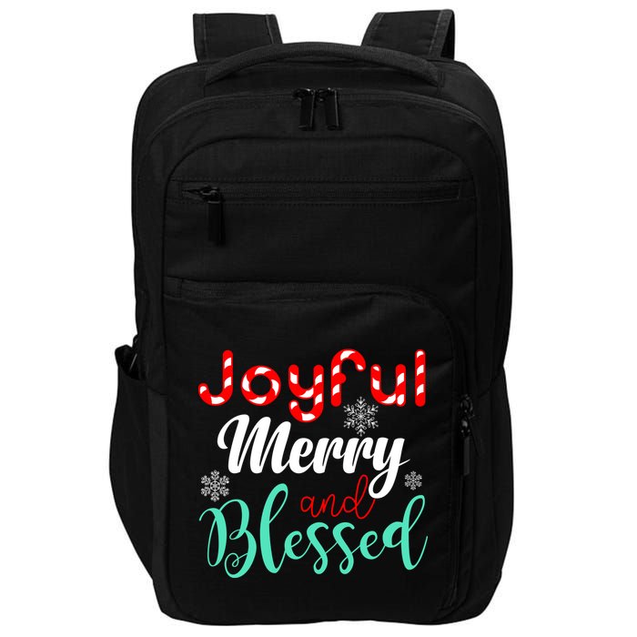 Joyful Merry And Blessed Impact Tech Backpack