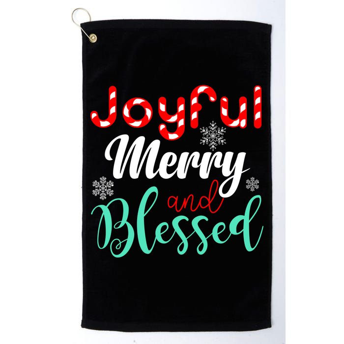 Joyful Merry And Blessed Golf Towel