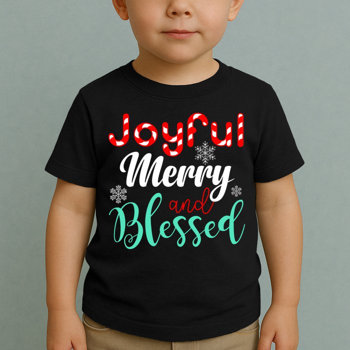 Joyful Merry And Blessed Toddler T-Shirt