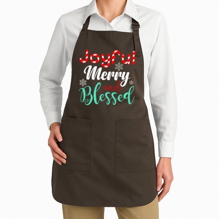 Joyful Merry And Blessed Apron