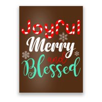 Joyful Merry And Blessed Poster