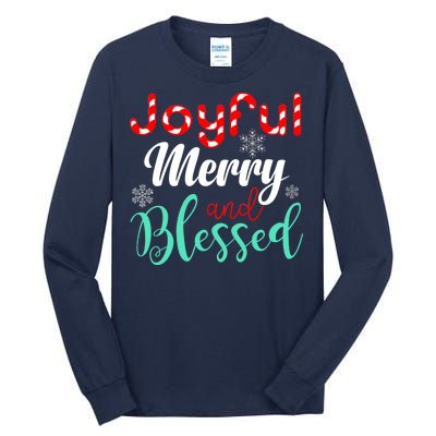 Joyful Merry And Blessed Tall Long Sleeve T-Shirt