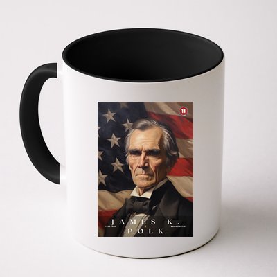 James Polk 11th President Of The United States Portrait Mug