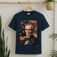 James Polk 11th President Of The United States Portrait T-Shirt