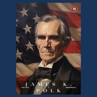 James Polk 11th President Of The United States Portrait T-Shirt