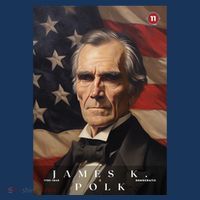 James Polk 11th President Of The United States Portrait Beanie