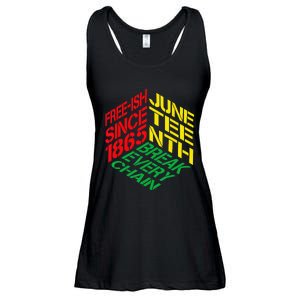 Juneteenth Pride African American Wo Ladies Essential Flowy Tank