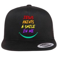 Jesus Paints A Smile In Me Flatbill Hat