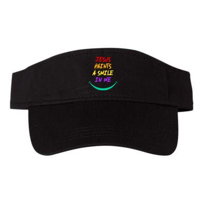 Jesus Paints A Smile In Me Visor