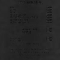 Jesus Paid-It All Christianity Christian Bible 7 Panel Mesh Trucker Snapback Hat