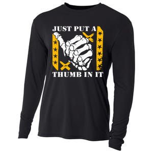 Just Put A Thumb In It Cooling Performance Long Sleeve Crew