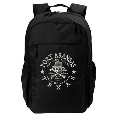 JCombs Port Aransas Texas Ancient Angler Fishing Backpack