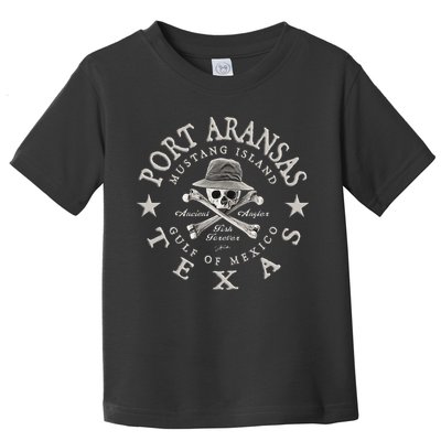 JCombs Port Aransas Texas Ancient Angler Fishing Toddler T-Shirt