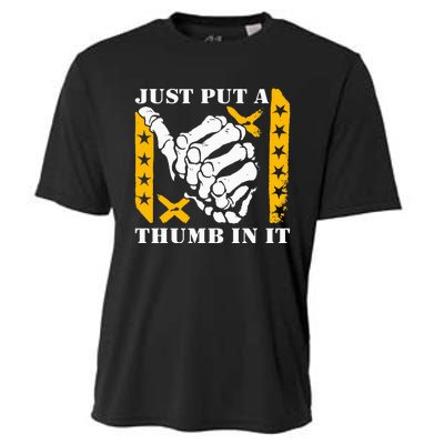 Just Put A Thumb In It Cooling Performance Crew T-Shirt