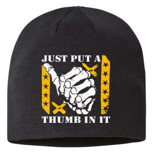 Just Put A Thumb In It Sustainable Beanie