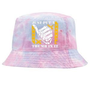 Just Put A Thumb In It Tie-Dyed Bucket Hat