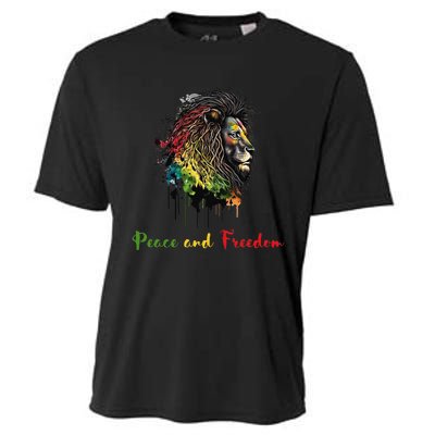 Juneteenth peace and freedom black history african heritage Cooling Performance Crew T-Shirt