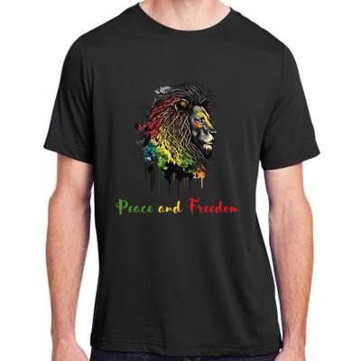 Juneteenth peace and freedom black history african heritage Adult ChromaSoft Performance T-Shirt