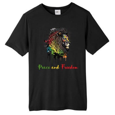 Juneteenth peace and freedom black history african heritage Tall Fusion ChromaSoft Performance T-Shirt