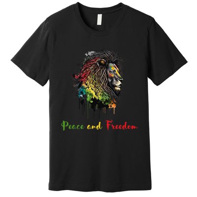 Juneteenth peace and freedom black history african heritage Premium T-Shirt