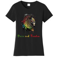 Juneteenth peace and freedom black history african heritage Women's T-Shirt