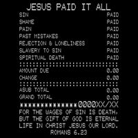 Jesus Paid-It All Christianity Christian Bible Verse Backpack