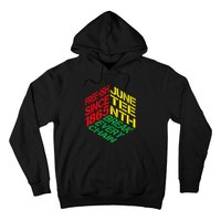 Juneteenth Pride African American Hoodie