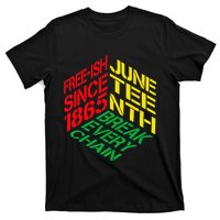 Juneteenth Pride African American T-Shirt