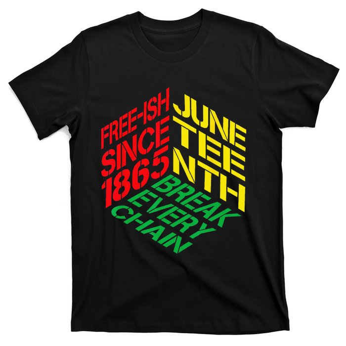 Juneteenth Pride African American T-Shirt