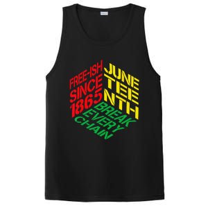 Juneteenth Pride African American PosiCharge Competitor Tank