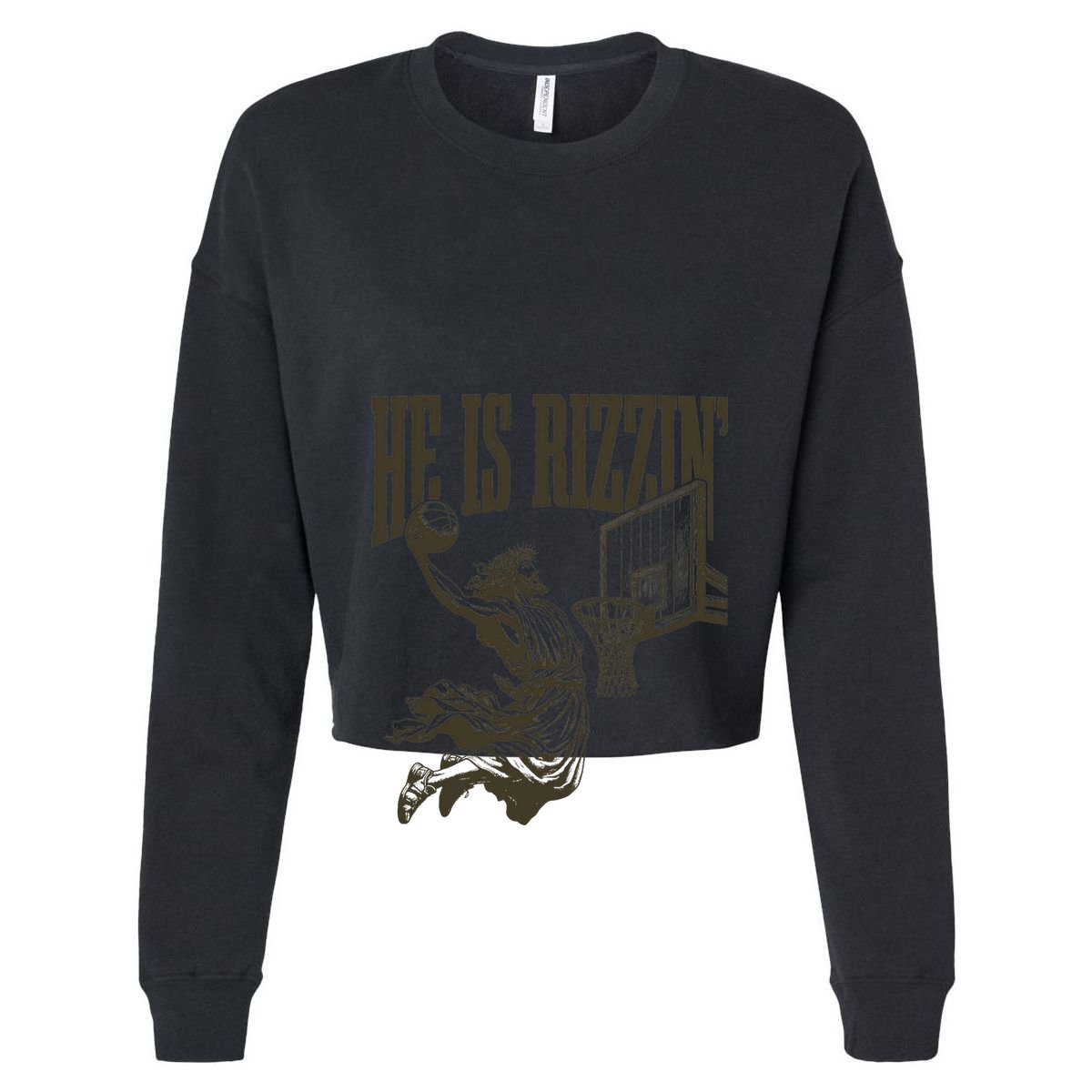 Jesus Playing Basketball He Is Rizzin Vector Backpack